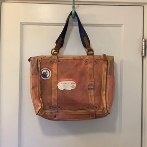 Anthropologie leather bag